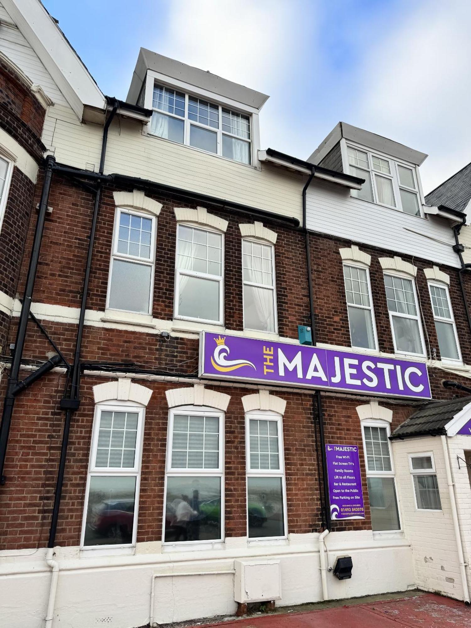 Bed and Breakfast The Majestic Great Yarmouth Exterior foto